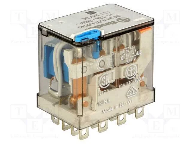 Rel&eacute; Ele. 4pdt 24vcc 12a/250vac 490?