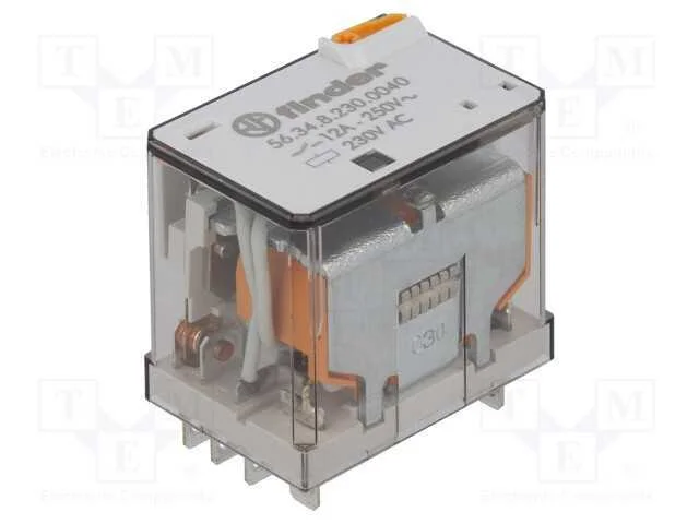 Rel&eacute; Ele. 4pdt 230vac 12a/250vac 7,7k?