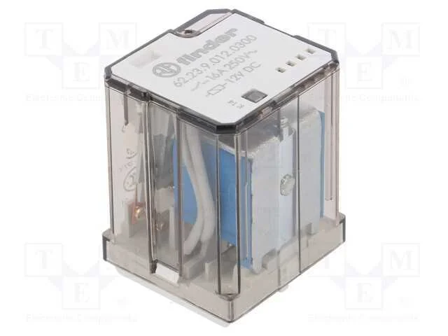 Retransmitirlo. 3pst-No 12vdc 16a/250vac 48?