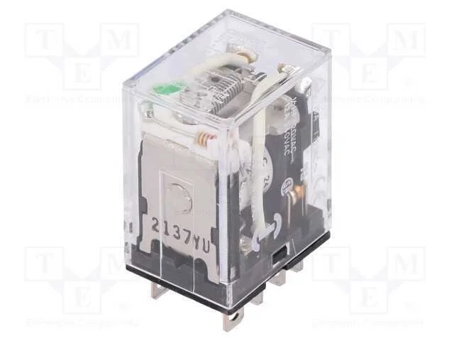 Rel&eacute;: Eletromagn&eacute;tico, Dpdt, Ubobina : 24vdc, Icontactos Max: 10a