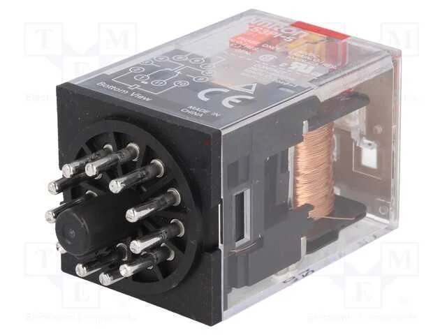 Rel&eacute; Ele. 3pdt 24vca 10a/250vca 10a/30vcc