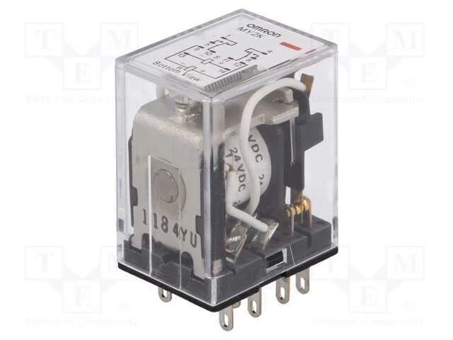 Rel&eacute; Ele. 24vdc 5a/250vca 5a/24vdc