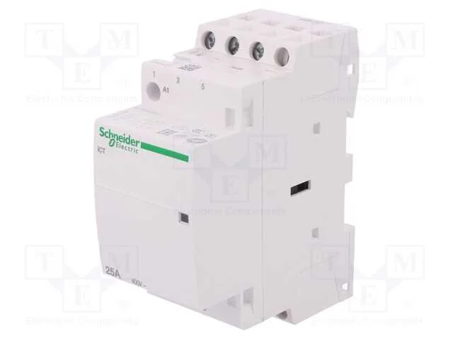 Contator: 3-De Polo de Instala&ccedil;&atilde;o, 25a, 230&divide;240vac, No X3, Ip20