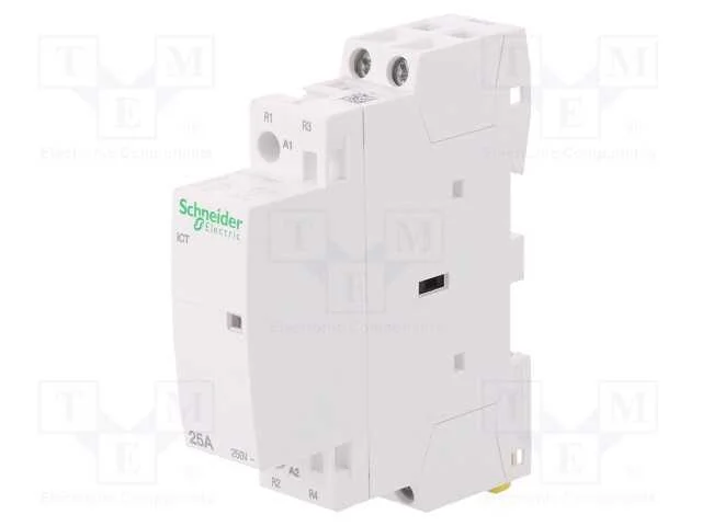 Contator: 2-De Polo de Instala&ccedil;&atilde;o, 25a, 230&divide;240vac, Nc X2, Ip20