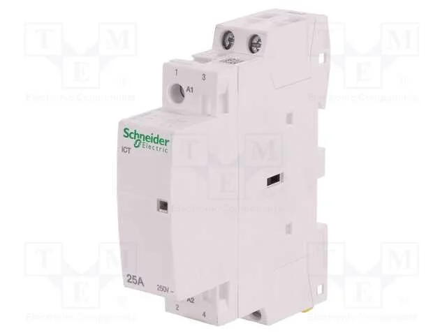 Contactor 2-De Polo de Instala No X2 24vac 25a Din