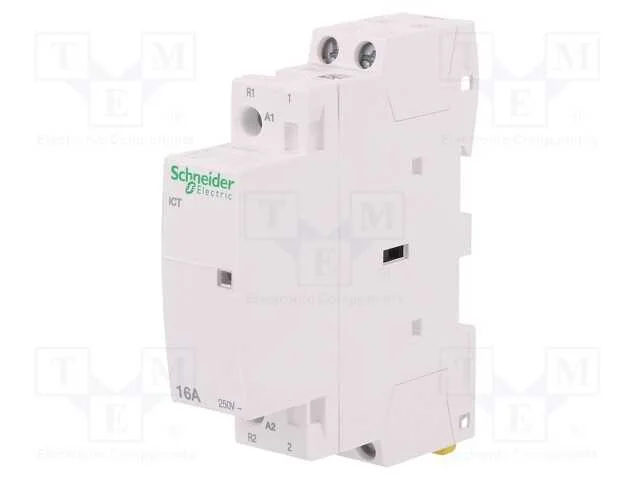 Contator: 2-De Polo de Instala&ccedil;&atilde;o, 16a, 230&divide;240vac, Nc + No, Ip20