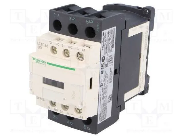 Contactor 3 Polos No X3 Contatos Aux.: No + Nc 24V