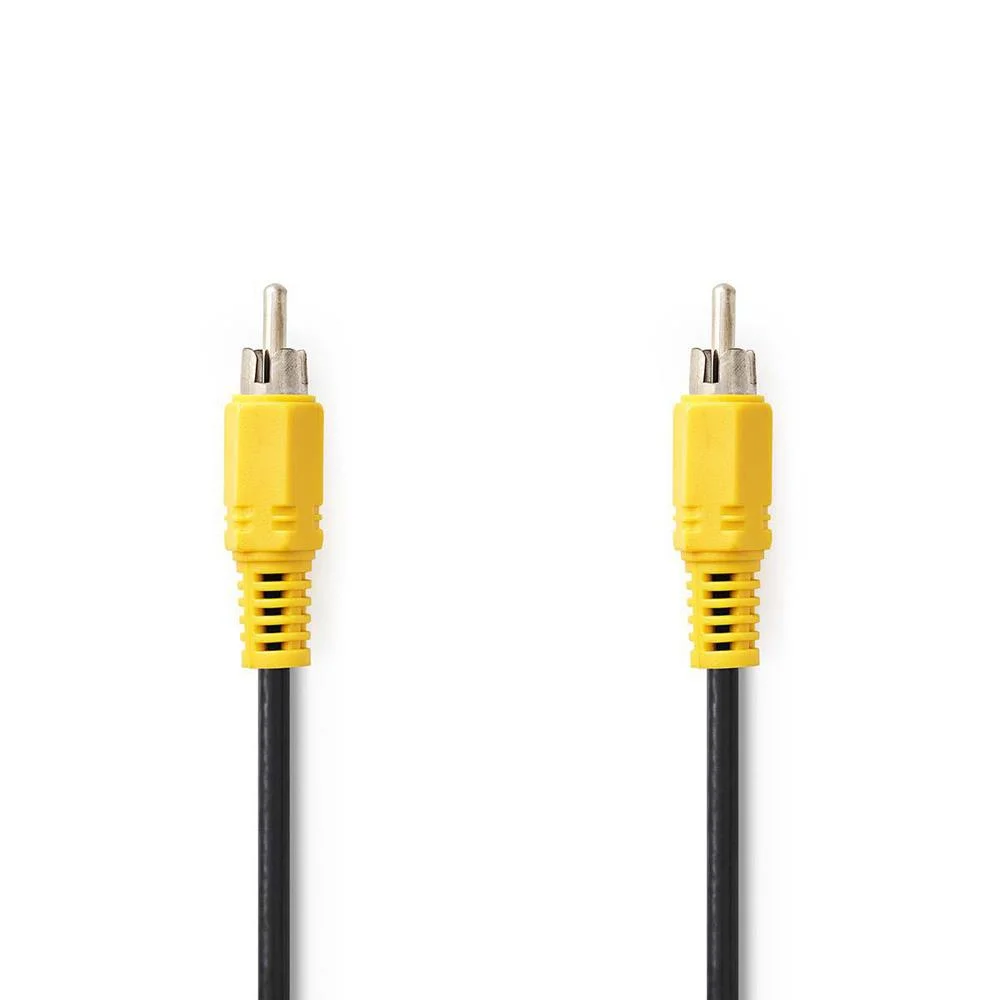Cabo de V&iacute;deo Composto  Rca Macho - Rca Macho 5m