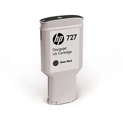Hp Ink Cart. C1q12a No.727 F?r Designjet T 1500/920 Matte Black