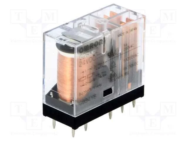 Rel&eacute; Eletrom Dpdt 24vdc 3a250vac 3a30vdc