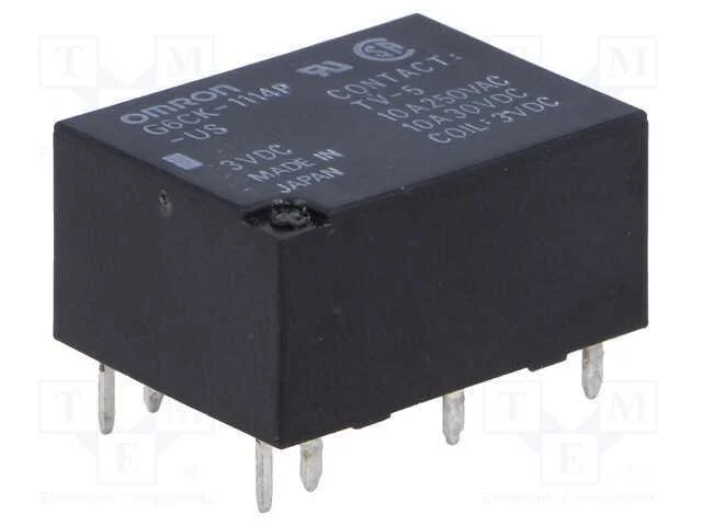 Electrom Spst-Sin Rel&eacute; 3vdc 10a250vac
