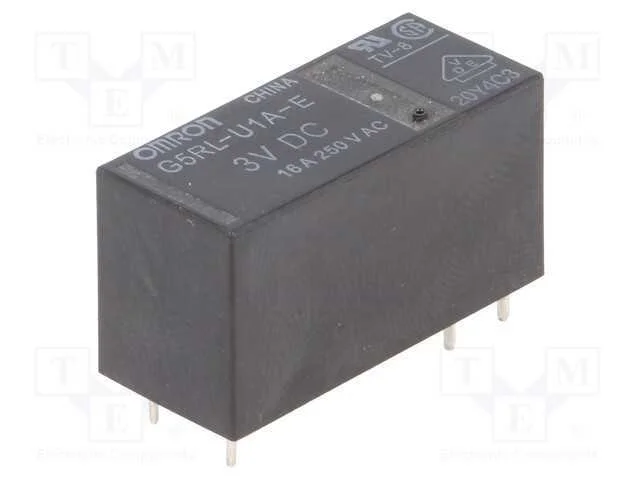 Electrom Spst Rel&eacute; 3vdc 16a250vac 16a24vdc