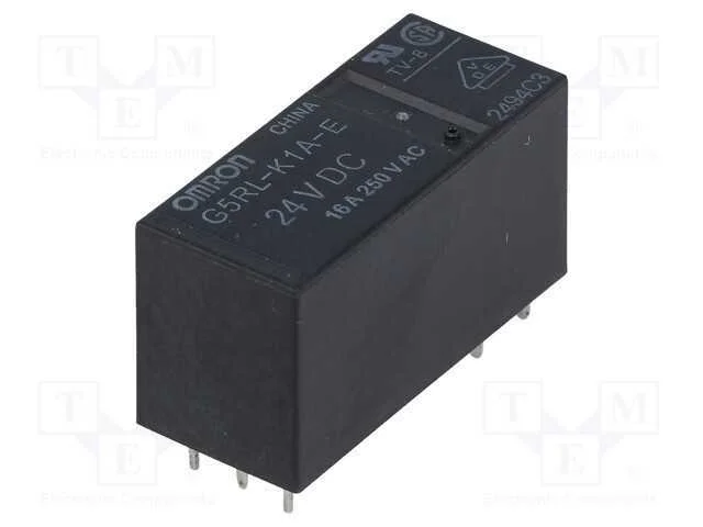 Electrom Spst Rel&eacute; 24vdc 16a250vac Max24vdc