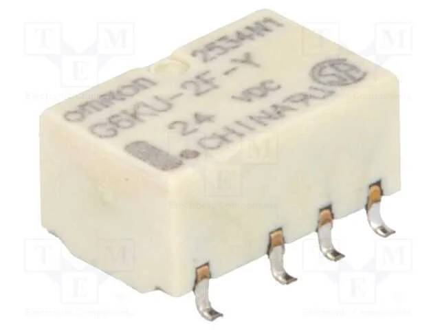 Electrom Dpdt Rel&eacute; 24vdc 03a125vac 100mw