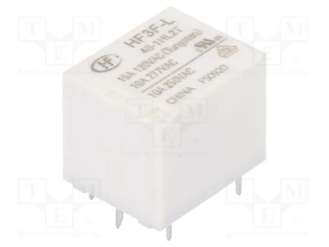 Electrom Spst-Sin Rel&eacute; 48vdc 10a277vac 15a