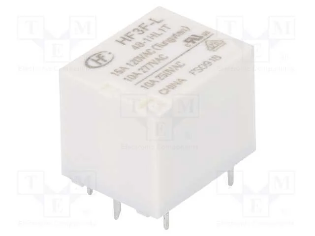 Electrom Spst-Sin Rel&eacute; 48vdc 10a277vac 15a