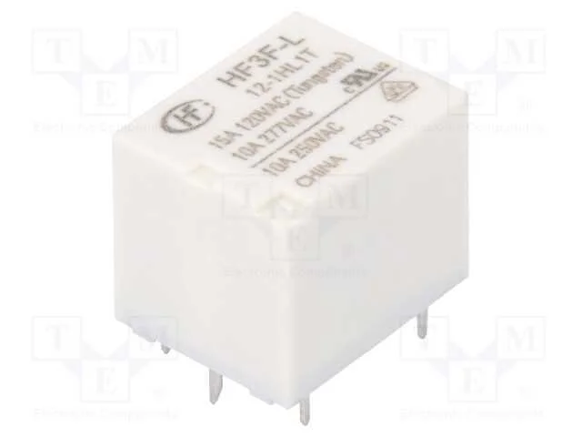 Electrom Spst-Sin Rel&eacute; 12vdc 10a277vac 15a