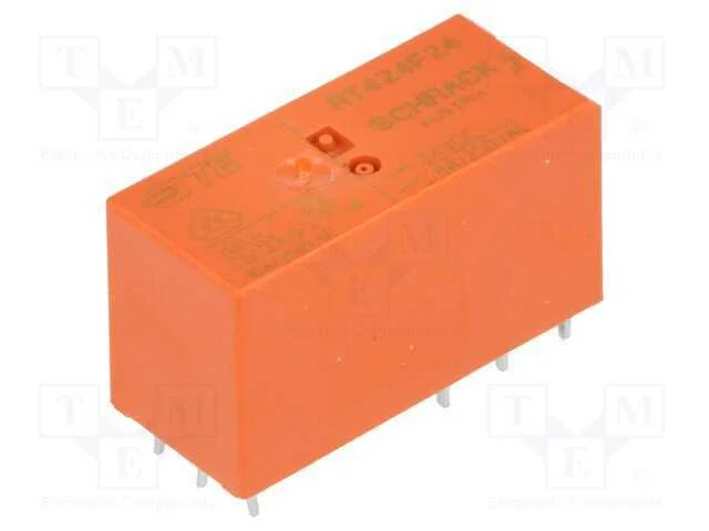 Electrom Dpdt Rel&eacute; 24vdc 8a250vac 8a30vdc