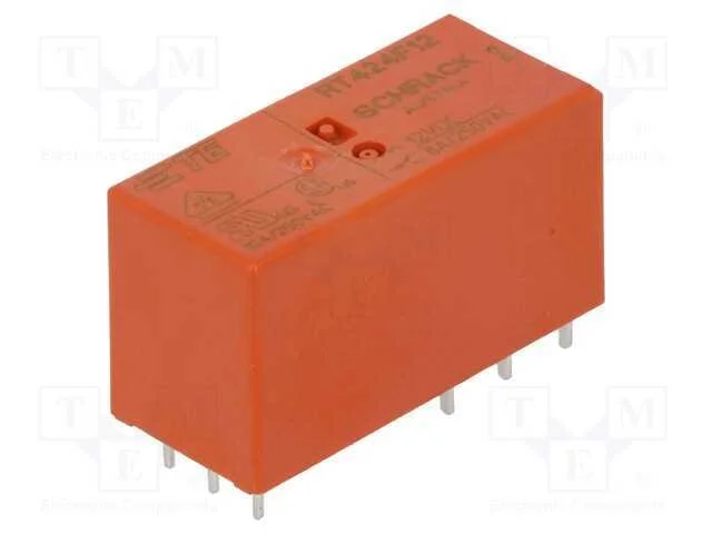 Electrom Dpdt Rel&eacute; 12vdc 8a250vac 8a30vdc