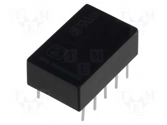 Rel&eacute; Electrom Dpdt 9vdc 05a125vac 1a30vdc