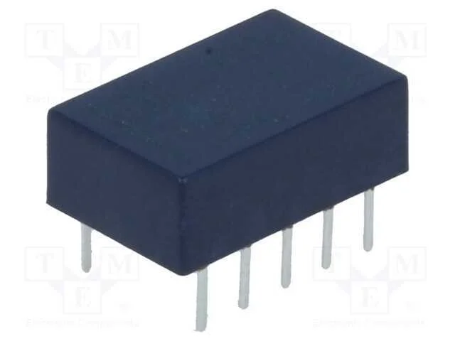 Rel&eacute;: Eletromagn&eacute;tico, Dpdt, Ubobina : 12vdc, Icontactos Max: 2a