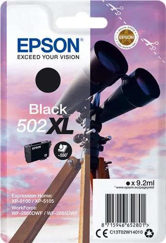 Patrone Epson 502 Black Xl                             T02w1