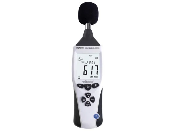 Medidor de Nivel de Sonido Profesional Con Interf.