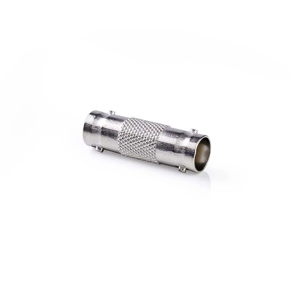 Adaptador de Antena Bnc Femea para Bnc Femea Metal