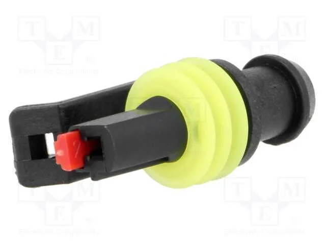 Ficha AMP Femea 1 Pino IP67 24Vdc