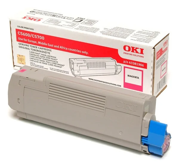 Toner Oki C5600/C5700-Magenta(2k)