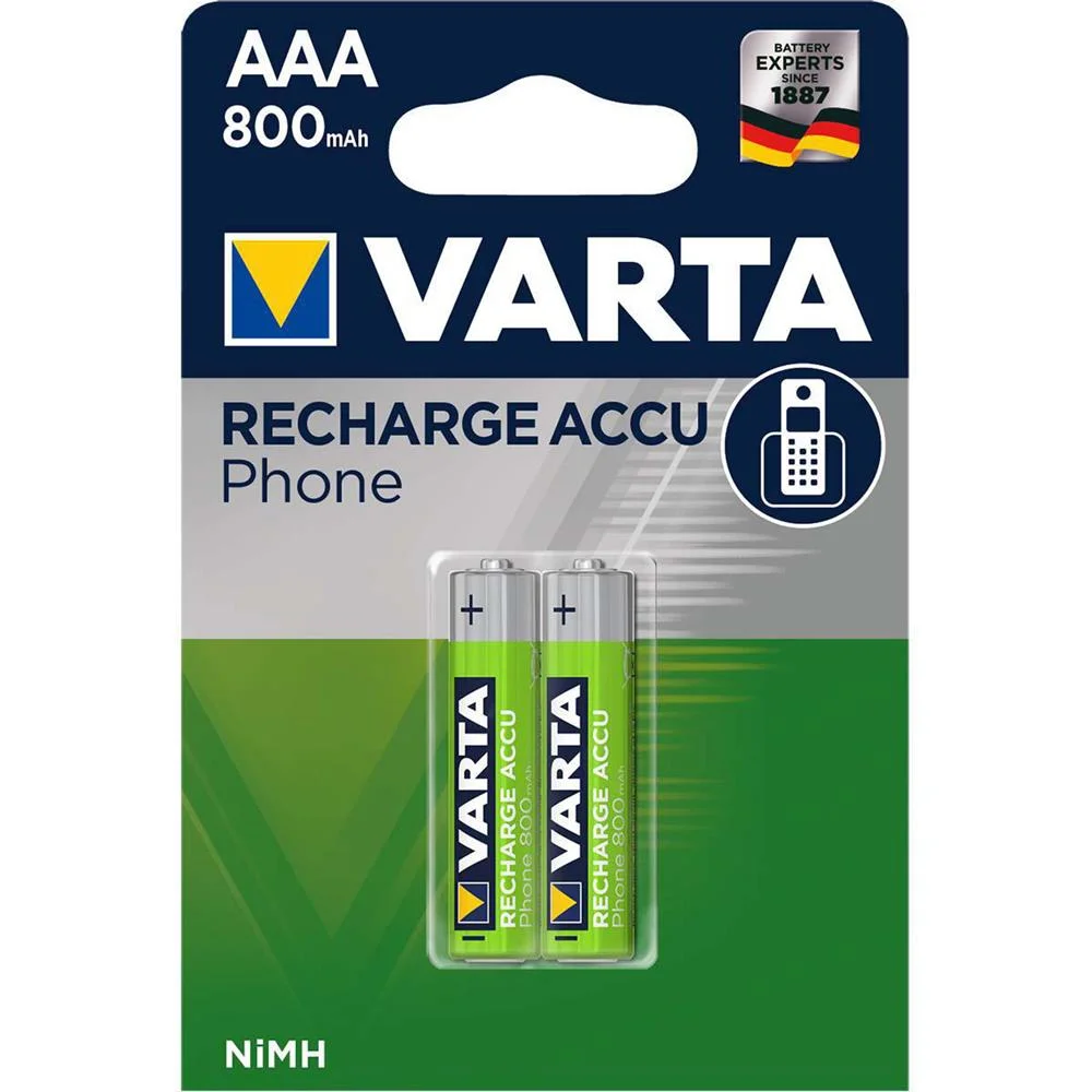 Pilas para Tel&eacute;fono Inal&aacute;mbrico Nimh 1.2 V 750 Ma.