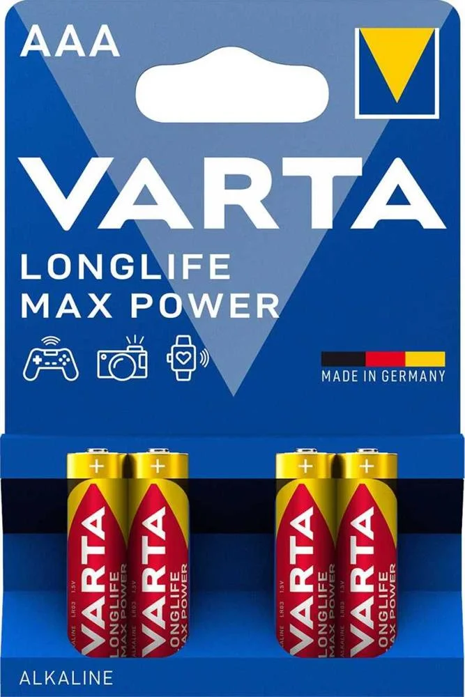 Pilas Varta Max Power (4 Piezas)