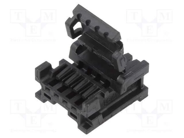 Conector: Automotive, Mini50, F&ecirc;mea, Ficha, com Cabo, Pin: 4, Preta