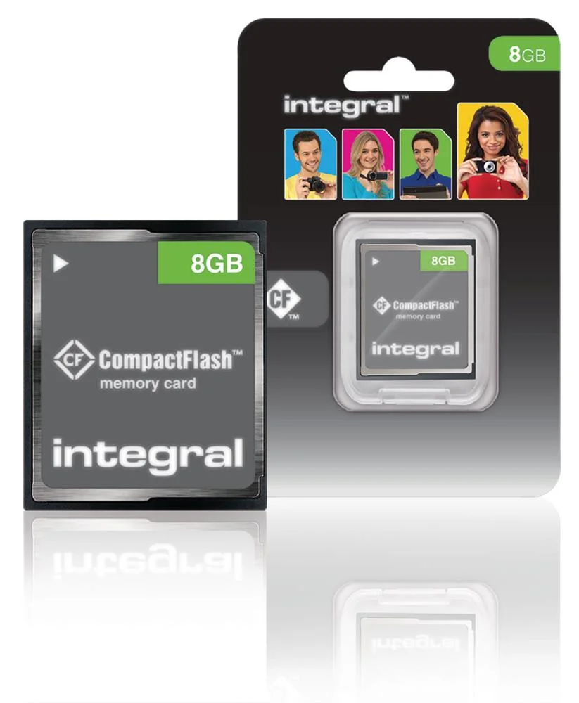Cart&atilde;o de Mem&oacute;ria Cf (Compact Flash) 8 Gb