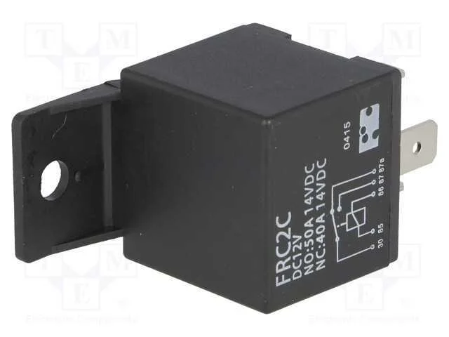 Rel&eacute;: Eletromagn&eacute;tico, Spdt, Ubobina : 12vdc, 50a, para Autom&oacute;veis
