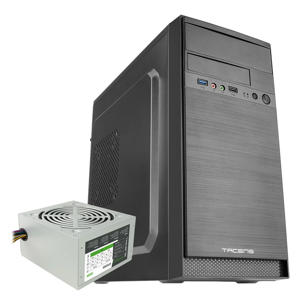 Caja Micro Atx Con Fuente Alimentaci&oacute;n Tacens Ac4.