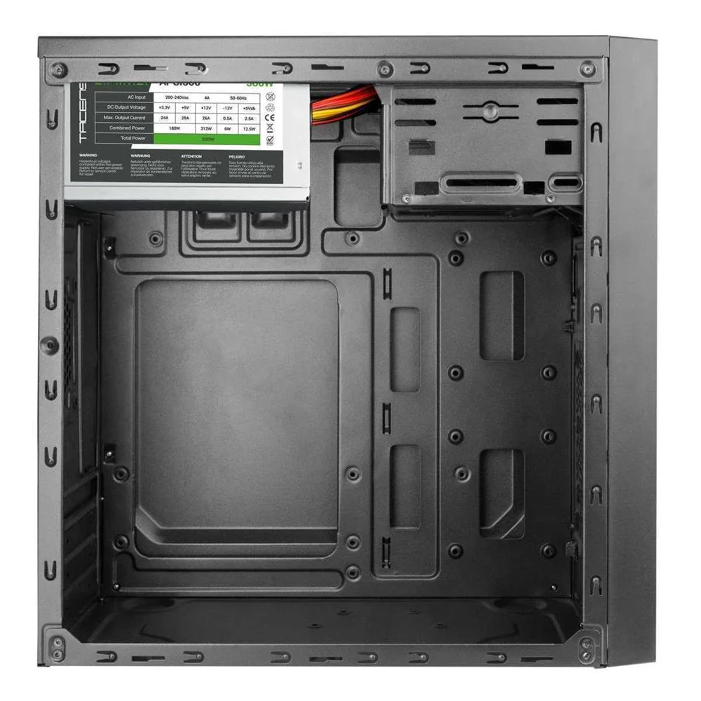 Caja Micro Atx Con Fuente Alimentaci&oacute;n Tacens Ac4.