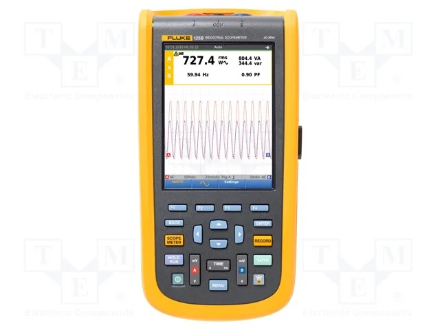 Oscilosc&oacute;pio Industrial (40 MHz) fun&ccedil;&otilde;es avan&ccedil;adas