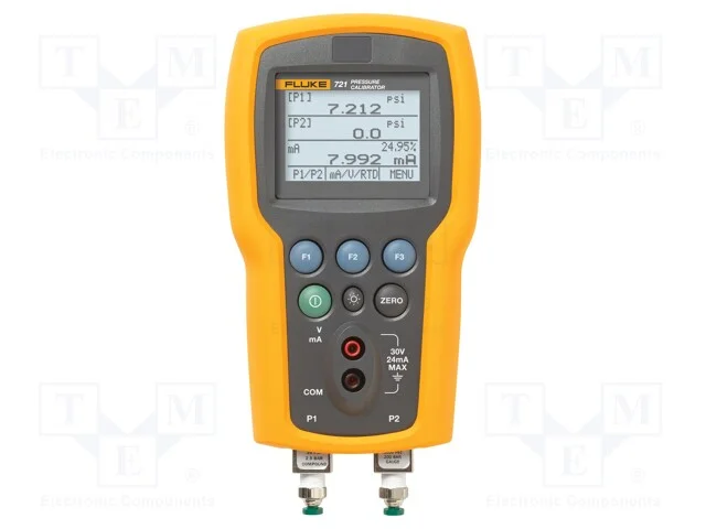 Medidor: Calibrador Press&atilde;o Vdc: 0&divide;30v I Dc: 0,001&divide;24ma Ip40