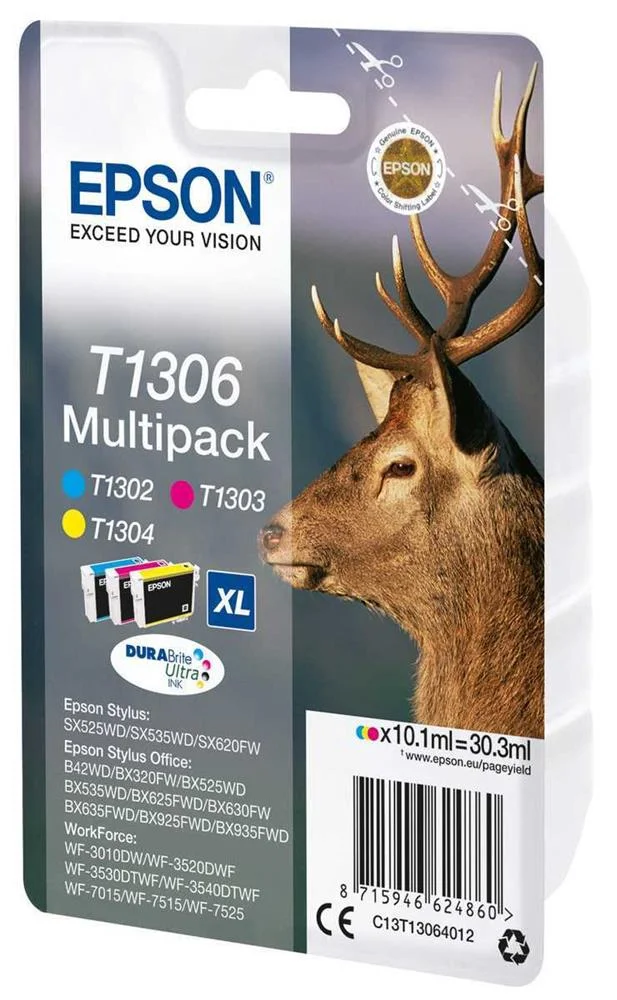 Epson Ink Cart. C13t13064012 F?r Stylus Sx525wd/620fw/ Bx320fw/525wd/625fwd/B42wd/ Bx925fwd/635fwd/6