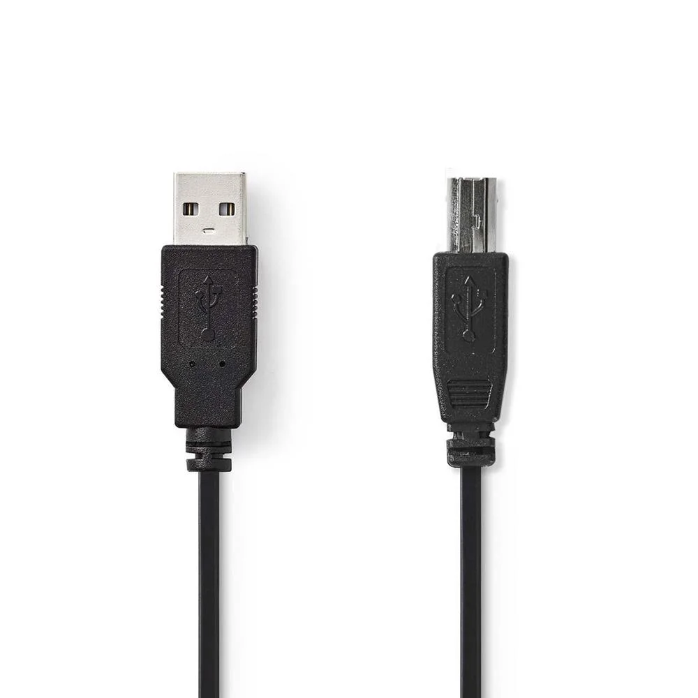Cable Usb 2.0 | a Macho - B Macho | 0,5 M | Negro