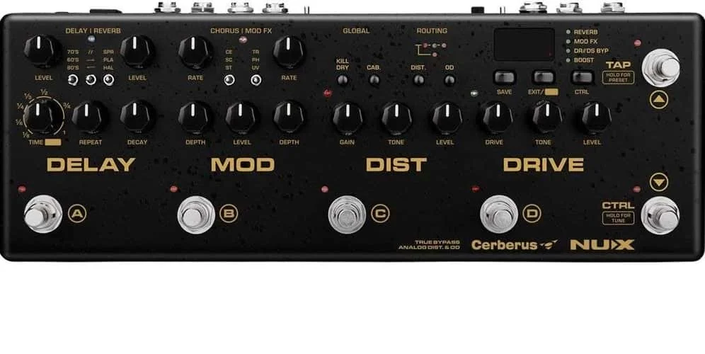 Pedal Nux Cerberus Digital para Guitarra