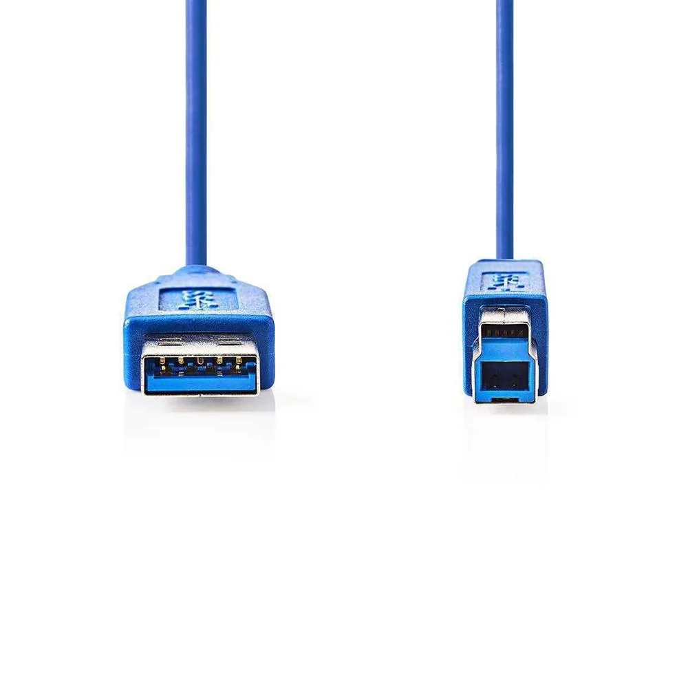Cabo USB 3.0 - USB B 3.0 3m Azul