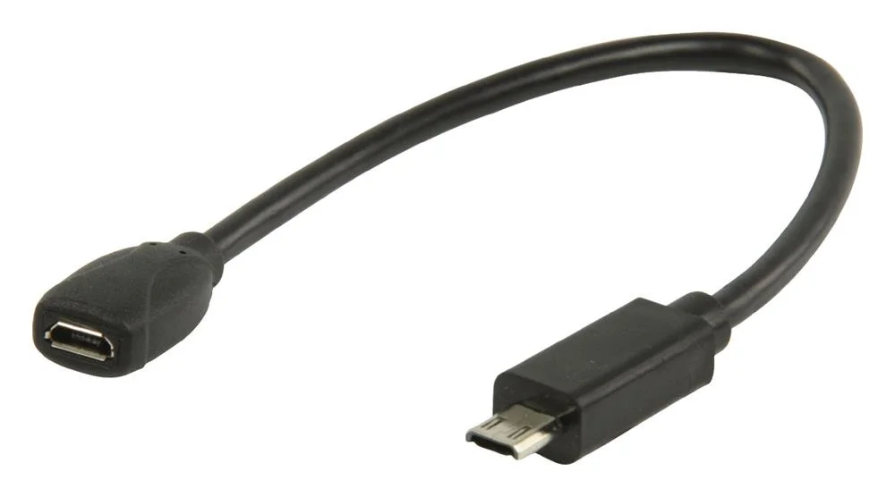 Cabo adaptador MHL- MicroUSB 20cm