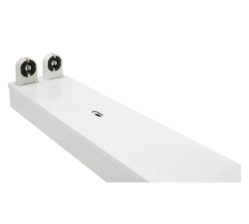 Armadura Para T8 Led 2x120cm Liga&ccedil;ao 1 Lado