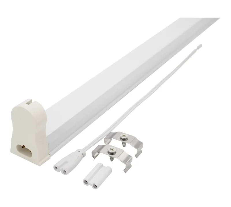 Armadura para T8 LED 60cm Conexi&oacute;n 1 Lado