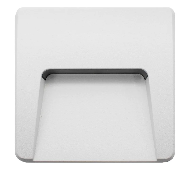 Aplique Led Encastrar Quadrado 3W 6000K Br