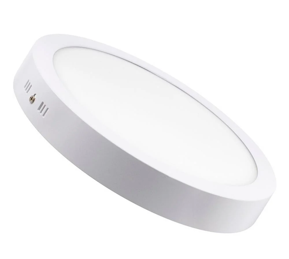 Led Painel Saliente Redondo Branco 12w 6400k