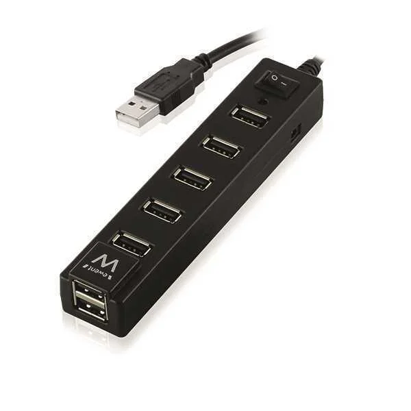 Ewent EW1130 HUB USB2.0 7portas+interruptor ON/OFF
