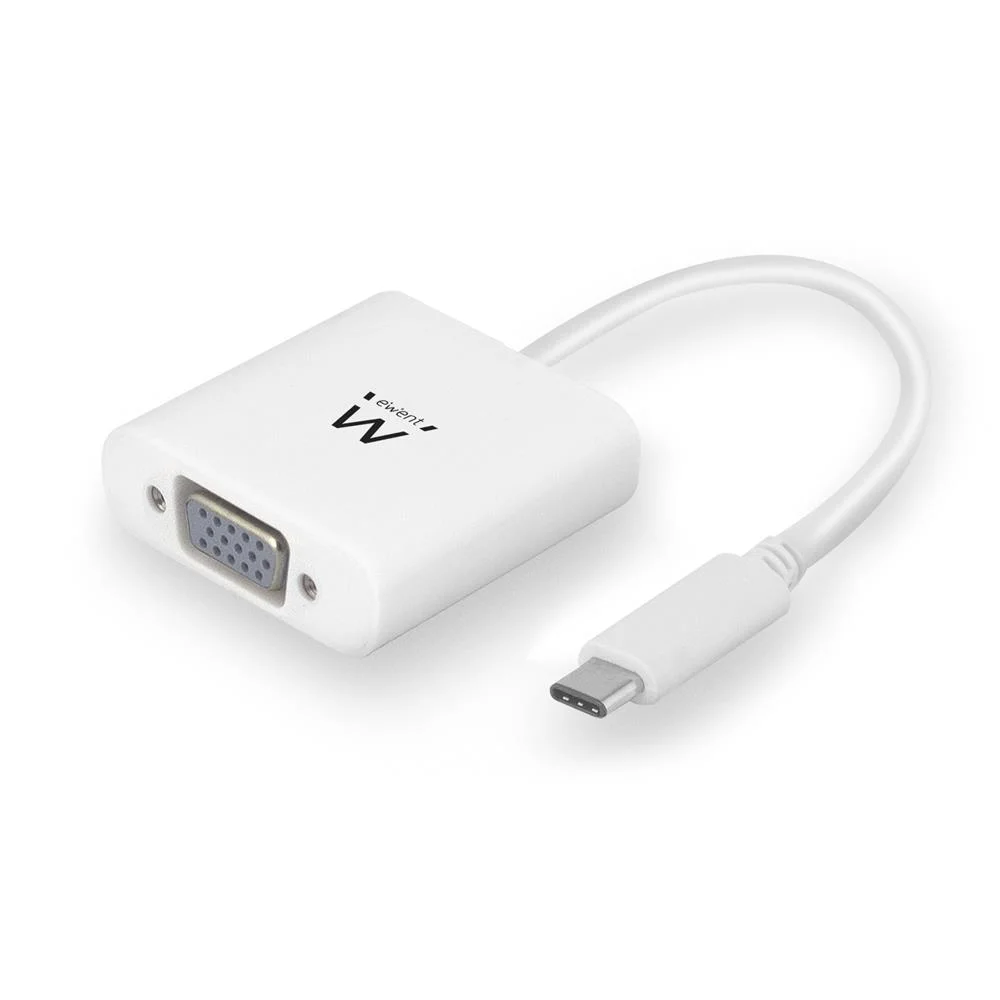 Ewent Adaptador Usb C para Vga 1080p